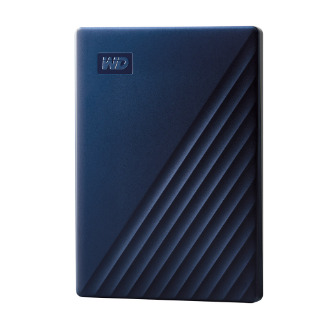 WD My Passport for Mac 5TB Externe harde schijf Blauw