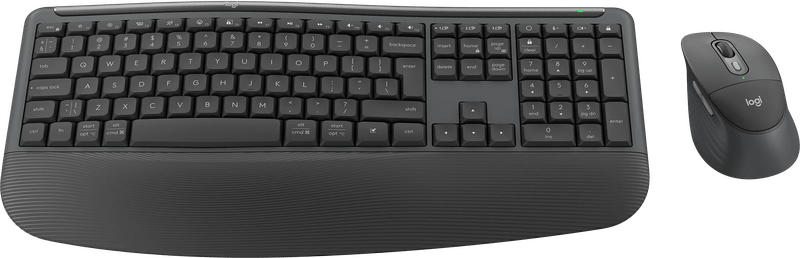 Logitech MK880 Signature Comfort Plus Draadloze Toetsenbord en Muis Combo Graphite QWERTY