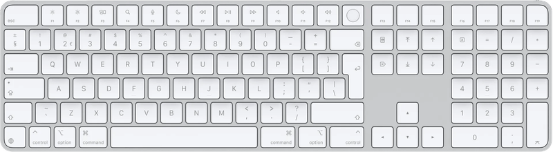 Apple Magic Keyboard met numeriek toetsenblok en Touch ID (2024)