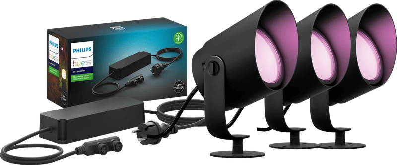 Philips Hue Lily XL Prikspot Startpakket White and Color 3-Pack