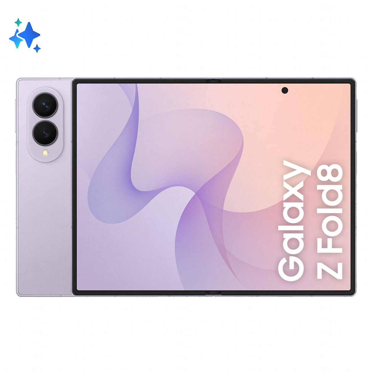 Samsung Galaxy Z Fold 8 5G 256GB 5G Smartphone Paars