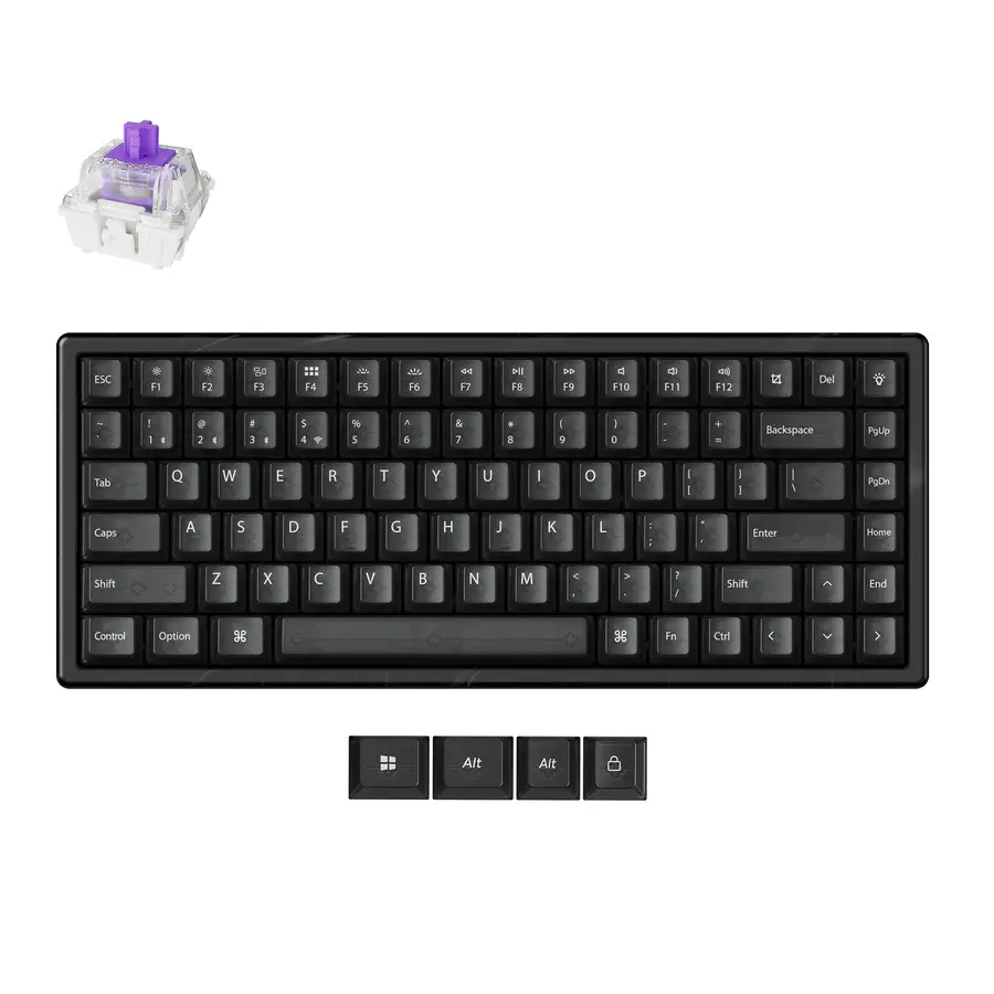 Keychron K2 HE Resin edition grijs
