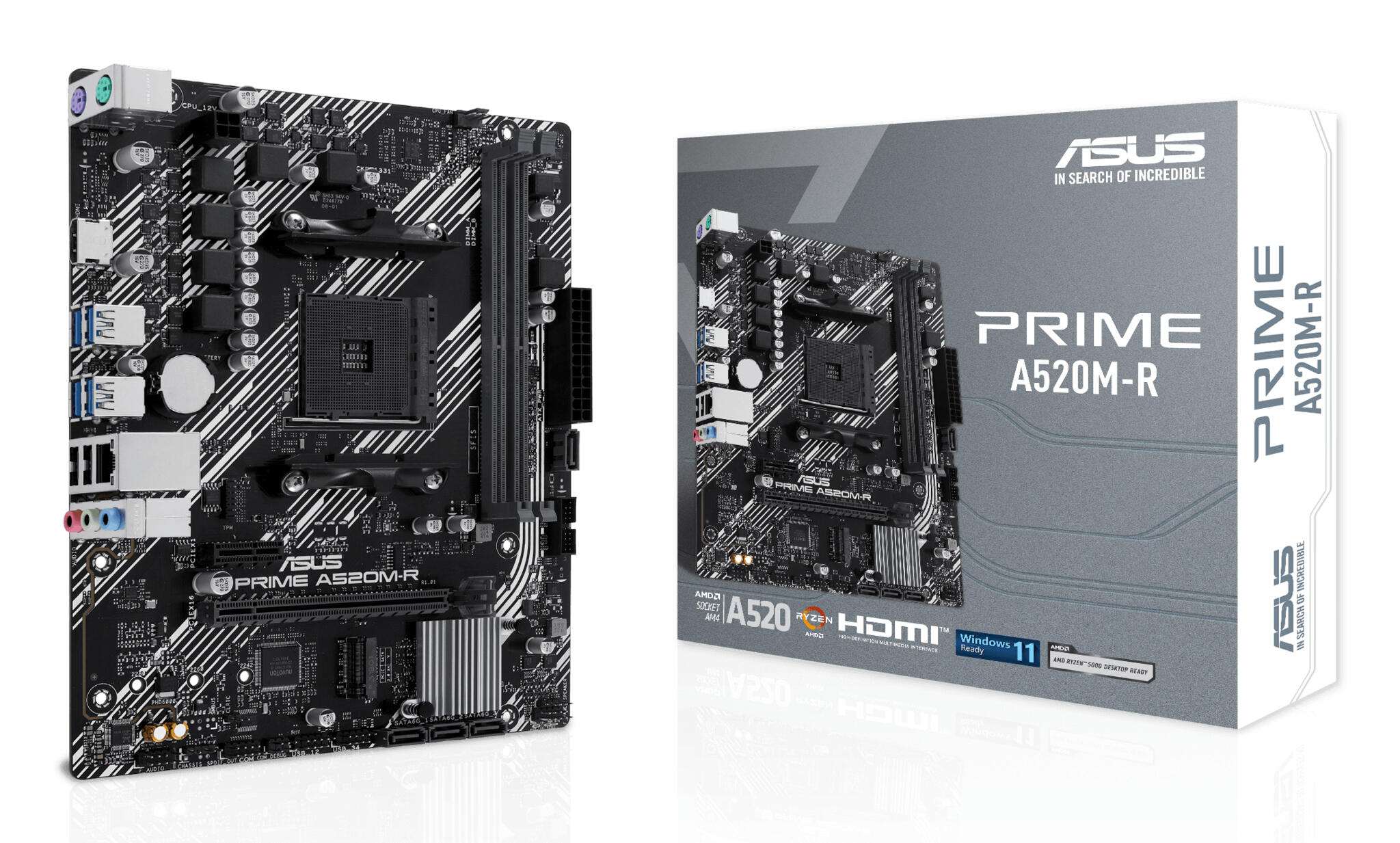 Asus Prime A520M-R moederbord