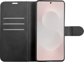 Just in Case Wallet Samsung Galaxy S25 Edge Book Case Zwart