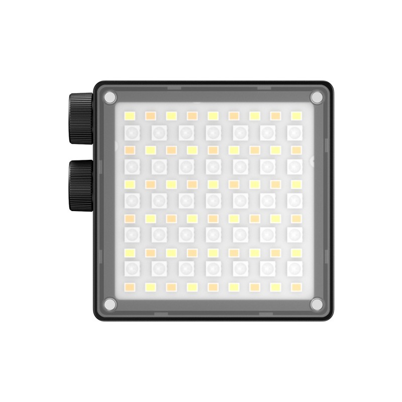 Ulanzi LE20 RGB pocket light 20W zwart draagbaar videolicht met 360 kleuren