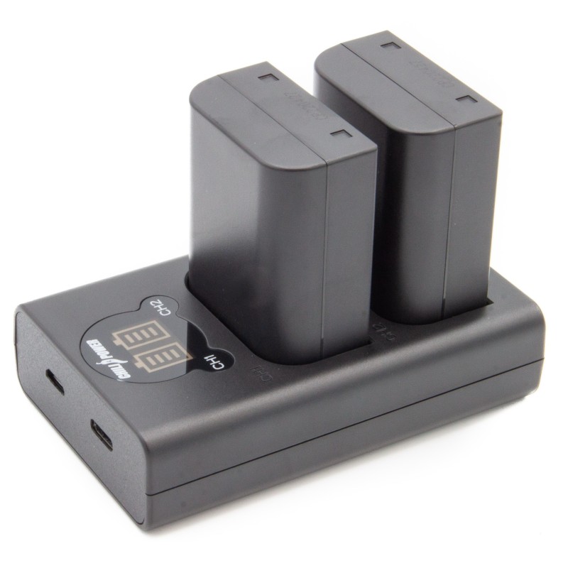 ChiliPower BLX-1 Olympus USB Duo Kit - Camera accu set