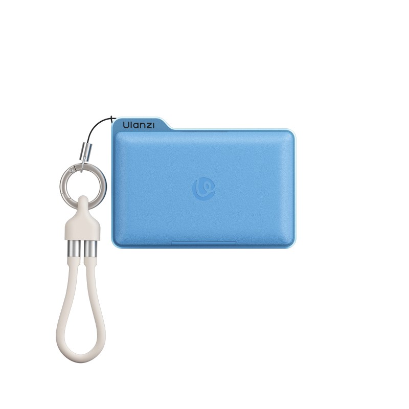 Ulanzi DC01 2-in-1 SD kaartlezer case USB 3.1 met opbergcapaciteit voor 8 geheugenkaarten - blauw