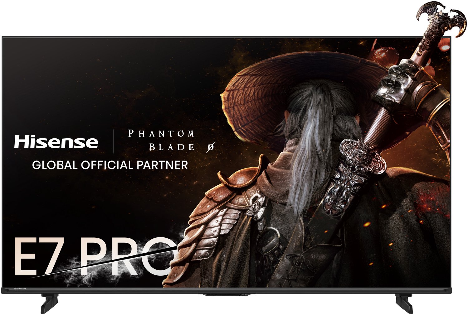Hisense 65E7S PRO SmartTV - 65 inch - 4K Hi-QLED - 2026 - Native 144Hz Game Mode - Hi-QLED Colour - Built-in Subwoofer - AI Picture - AI Smooth Motion - AMD FreeSync Premium - Dolby Vision Atmos