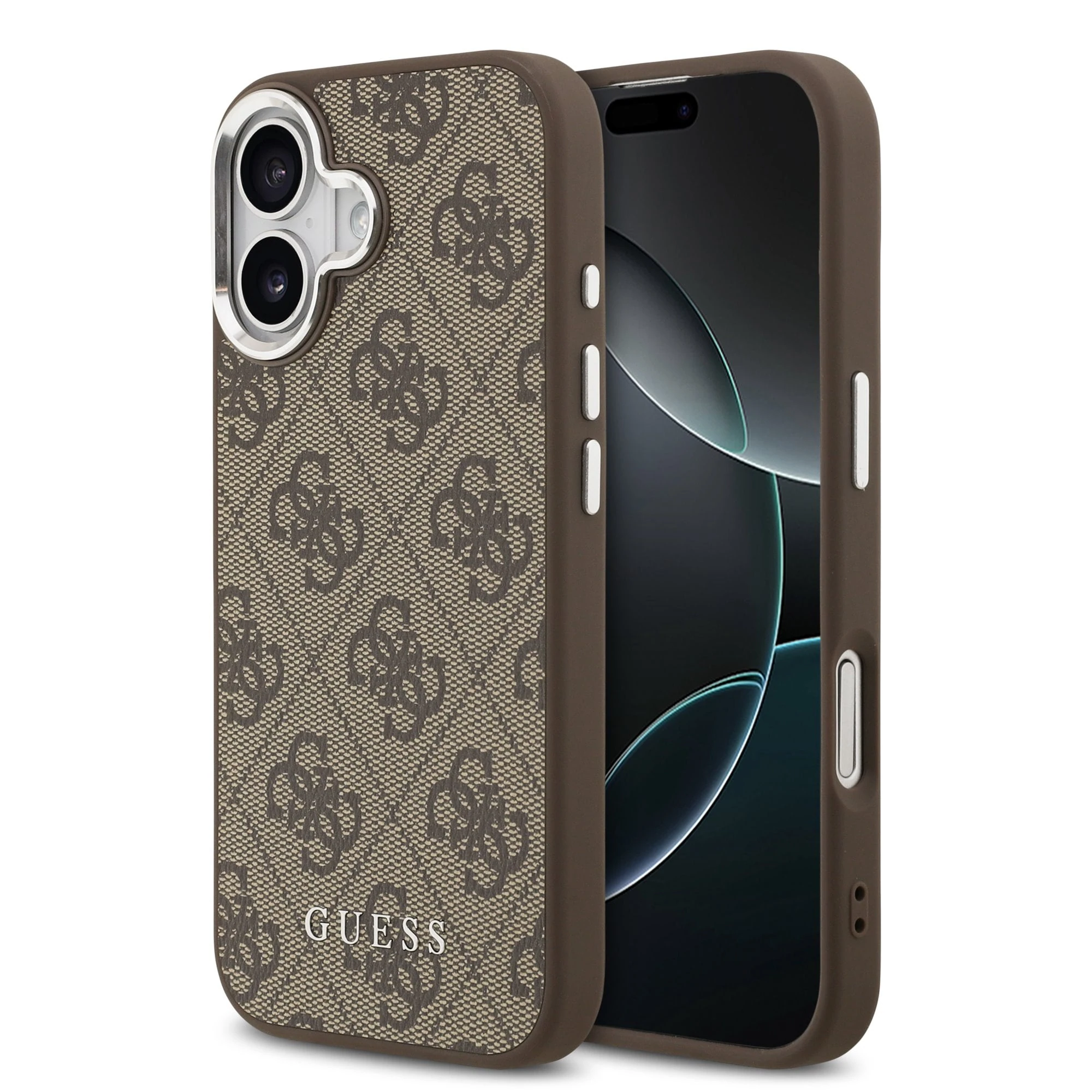 Guess 4G MagSafe Hoesje iPhone 17 - Bruin