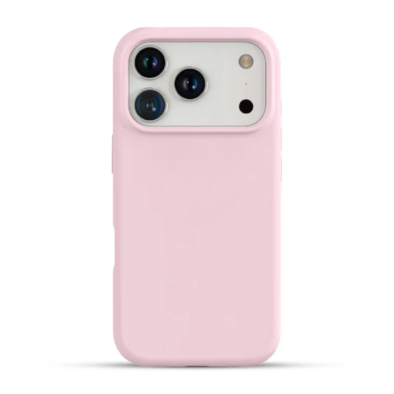 Solidenz siliconen hoesje met MagSafe voor iPhone 17 Pro Max en iPhone 18 Pro Max - Roze (Rose Quartz)
