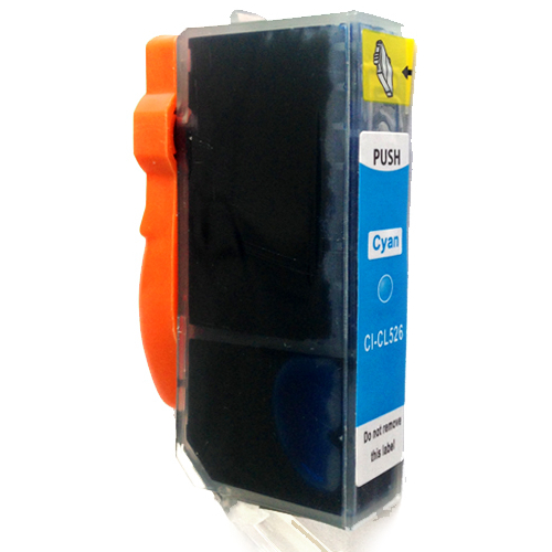 Huismerk Canon CLI-526C cartridge cyaan met chip