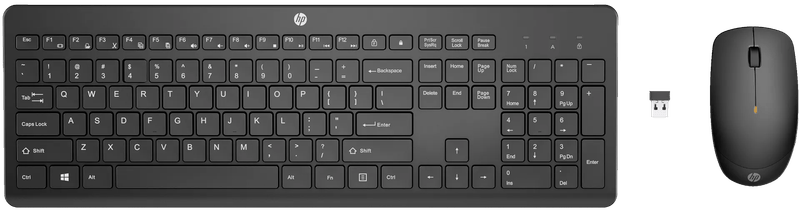 HP 230 Draadloze Toetsenbord en Muis QWERTY