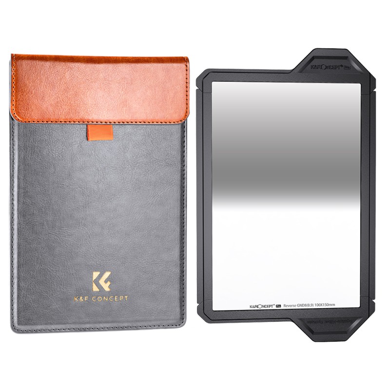 K&F Concept 100x150 GND8 reverse gradient filter met beschermframe (X-PRO Series)