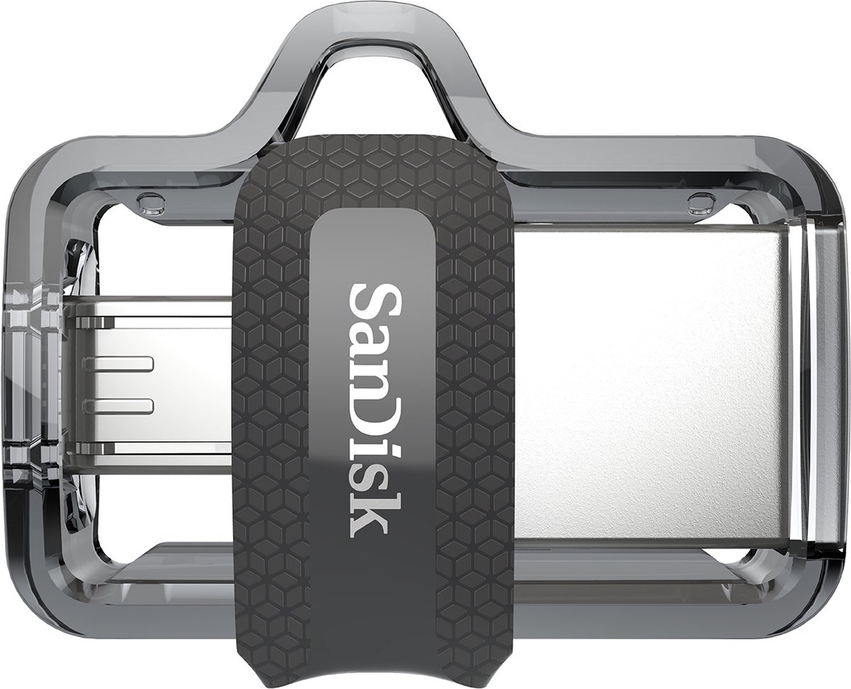SanDisk Ultra Dual Drive m3.0 - USB-stick - USB 3.0 Type-A & Micro-USB - 32GB