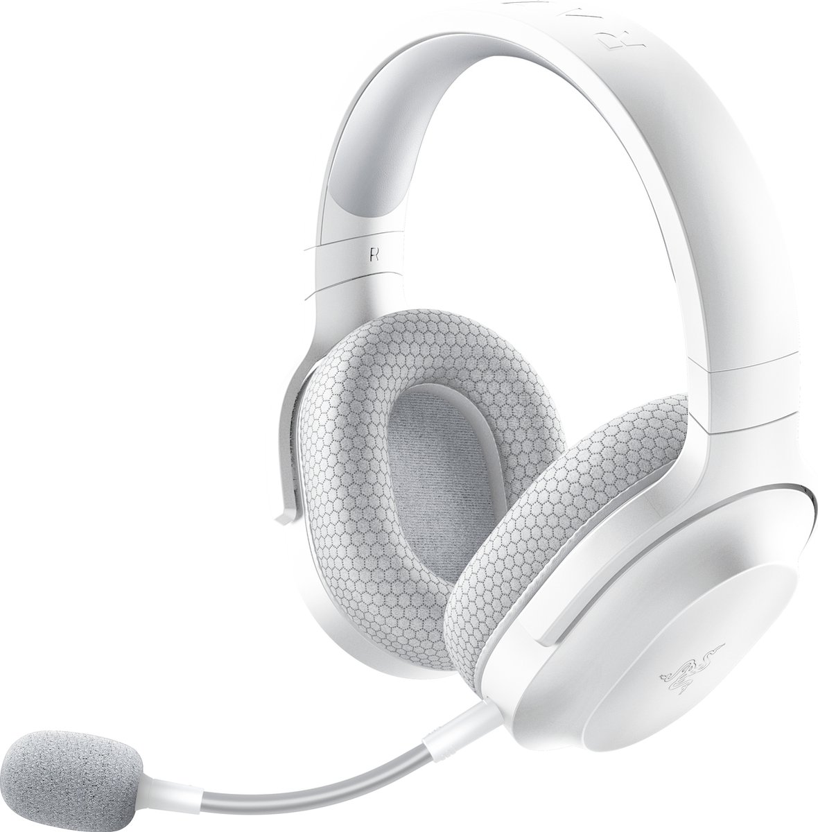 Razer Barracuda X (2022) - Draadloze Gaming Headset - PC/PlayStation/Switch/Android - Mercury Wit