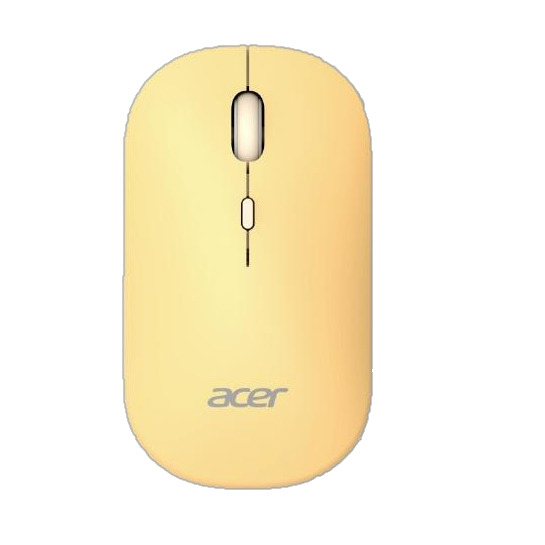 Acer Wireless Dual Mode Mouse - AMR130 Muis Geel