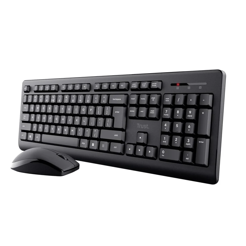 Trust PRIMO WIRELESS DESKSET US Desktop accessoire Zwart
