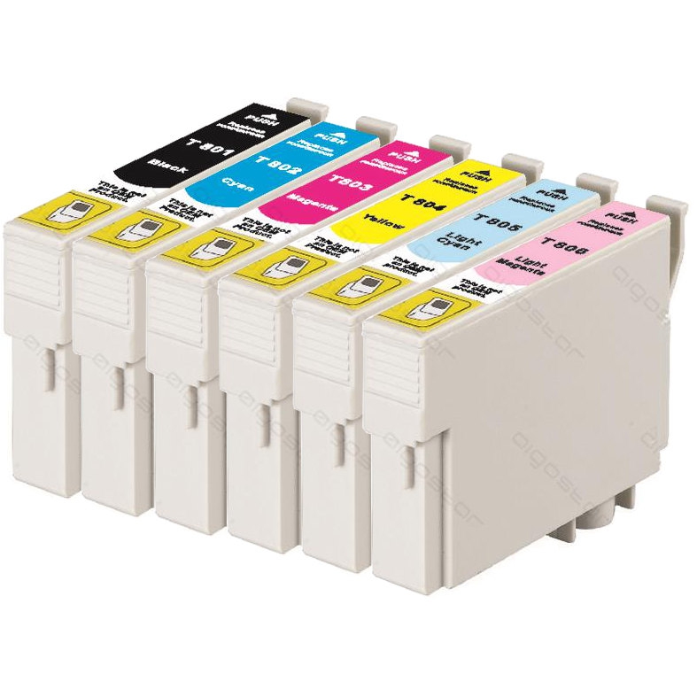 Huismerk Epson T0807 multipack