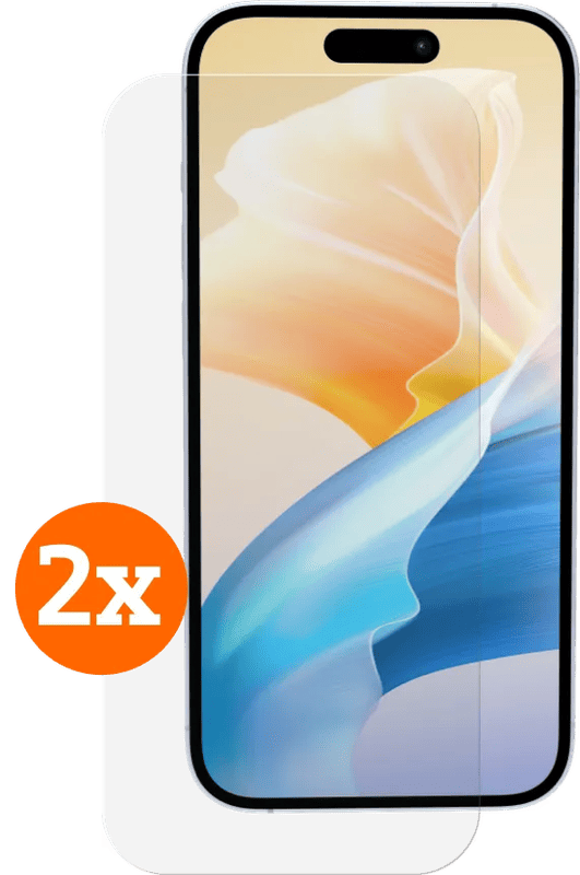 BlueBuilt Apple iPhone 16 Pro Max Screenprotector Glas Duo Pack