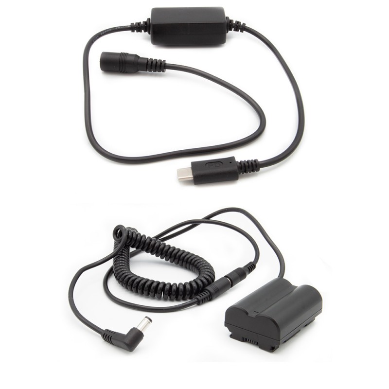Dummy accu USB-C adapterset accutype Fujifilm NP-W235