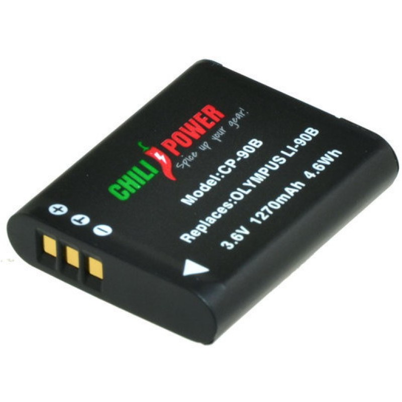 ChiliPower Li-90B / Li-92B accu voor Olympus - 1270mAh