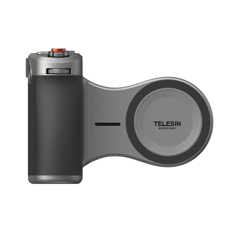 Telesin Master Grip smartphone cameragrip met draadloze oplaadbare batterij voor iPhone en Android