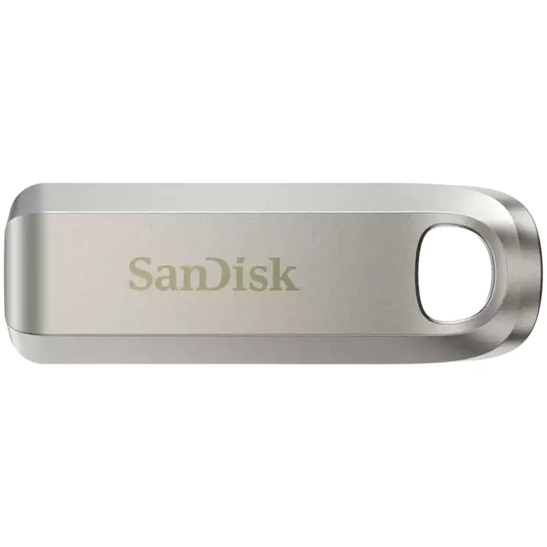 SanDisk ULTRA LUXE 128GB USB 3.2 Gen 1 400 MB/s USB-sticks Zilver
