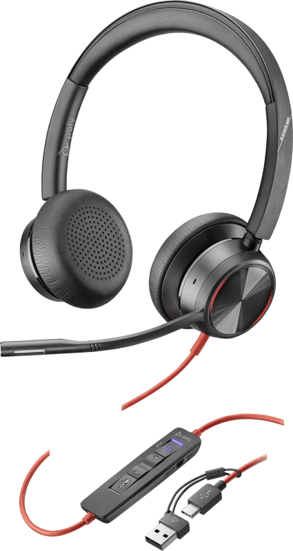 Poly Blackwire 8225 MS Bedrade Office Headset