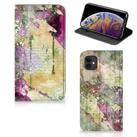 Bookcase Apple iPhone 11 Letter Painting