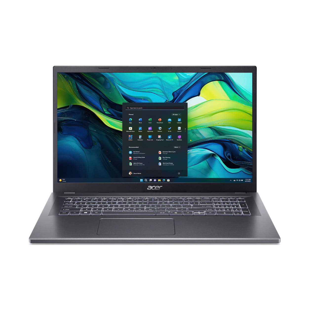 Acer Aspire 17 (A17-51M-77GX) -17 inch Laptop