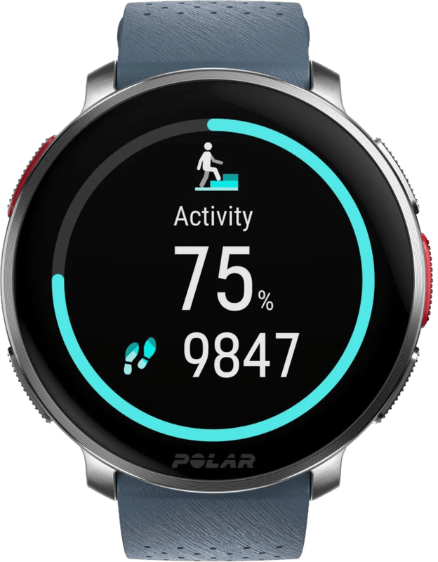 Polar Vantage V3 Zilver/Blauw