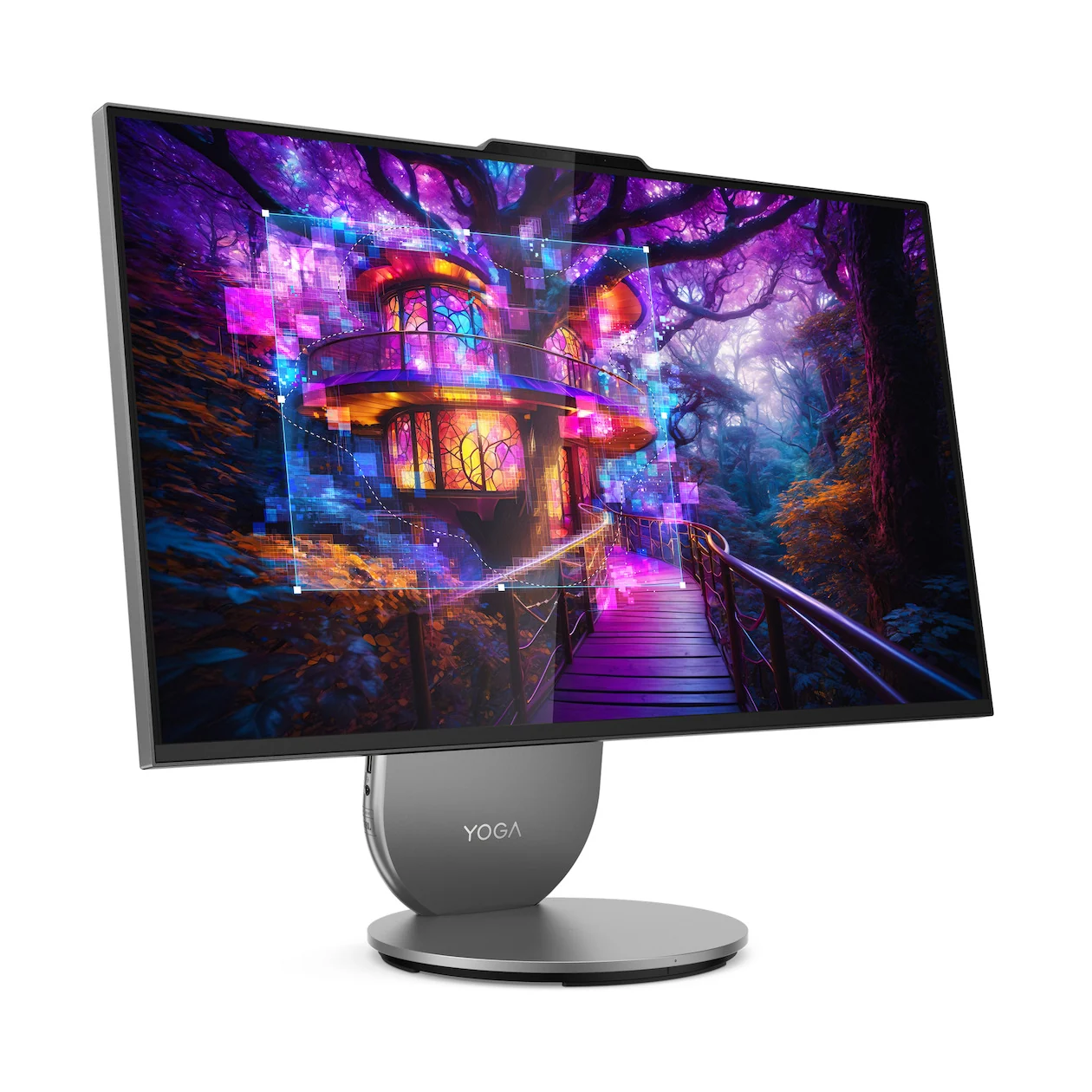 Lenovo Yoga AIO 27IAH10 (F0J2001DNY) All-in-one PC Grijs