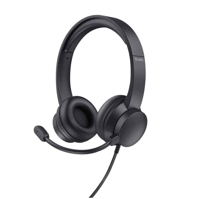 Trust Ayda Headset voor pc (3.5mm) Headset Zwart