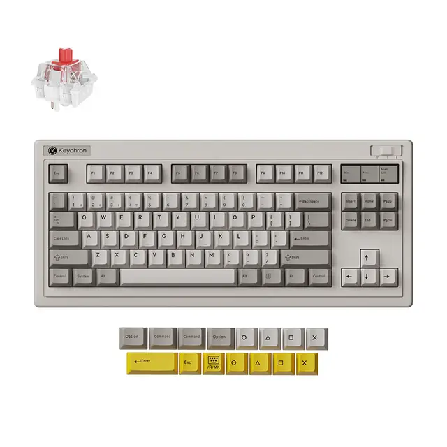 Keychron R3 Retro red toetsenbord