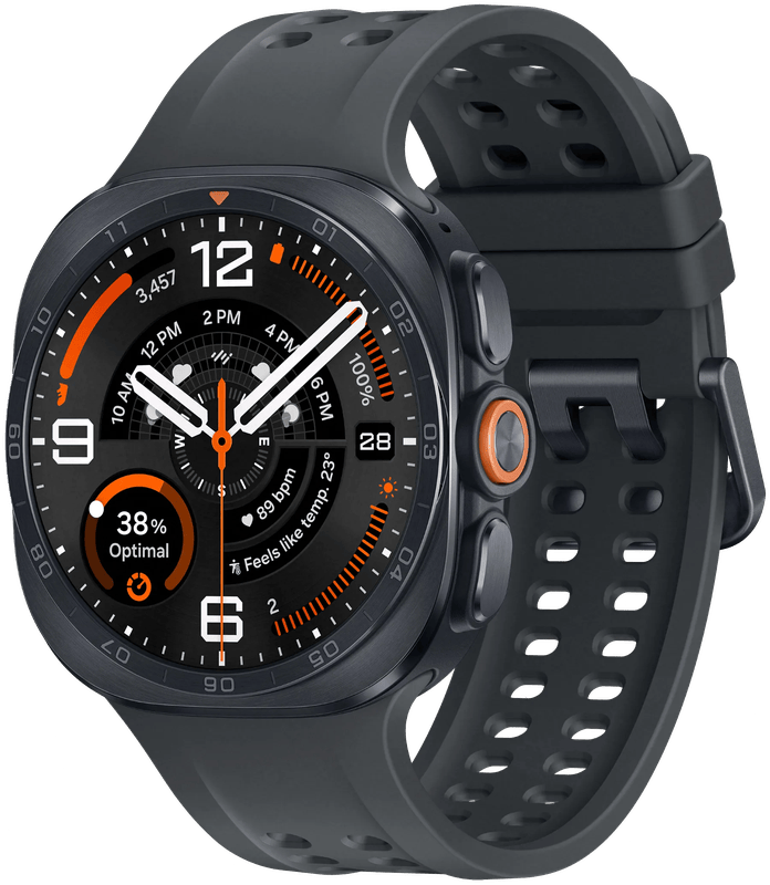 Samsung Galaxy Watch Ultra 2 LTE Titanium Zwart 47mm