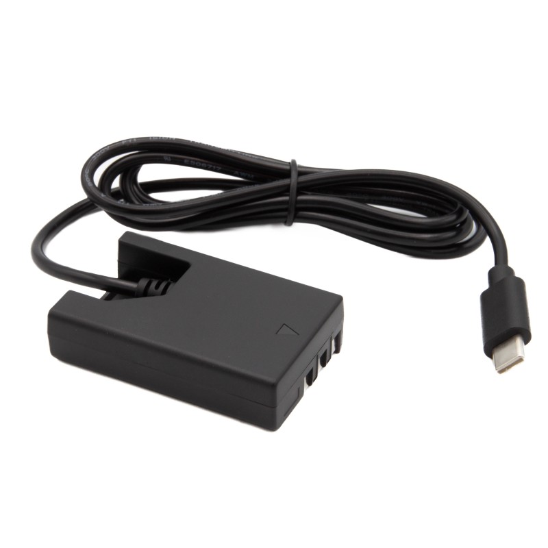 ChiliPower EP-5 dummy accu USB-C adapterset voor Nikon, accutype EN-EL9