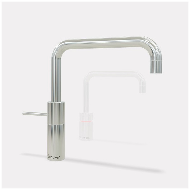 Quooker Square Chroom Kraan Grijs