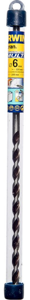 Irwin multimateriaalboor 6 x 200 mm