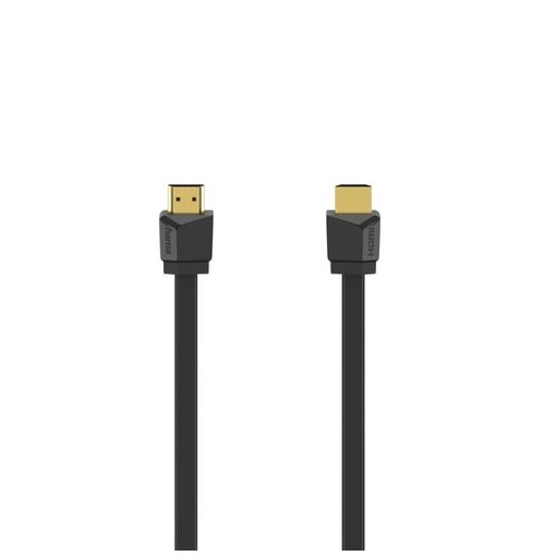 Hama High-speed HDMI-kabel Flexi-Slim, 4K, conn. - conn., ethernet, 1,5 m HDMI kabel Zwart