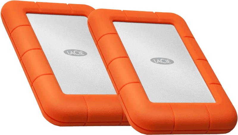 LaCie Rugged USB-C 1TB - Duo pack
