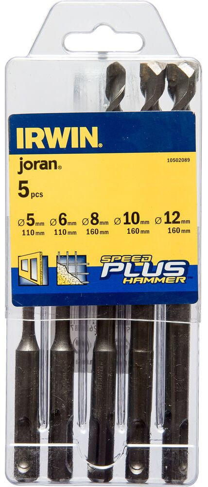 Irwin SDS-plus betonborenset 5/6/8/10/12mm