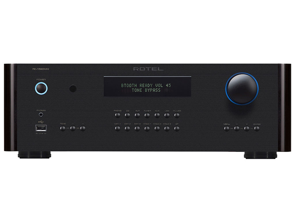 Rotel RC-1590 MKII stereo voorversterker zwart
