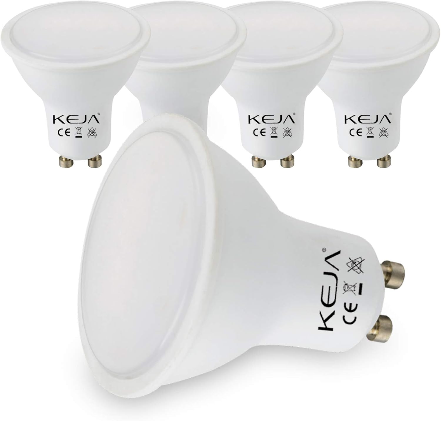 Keja LED lampen 6W - 520lm - GU10 - 5x