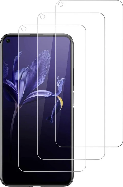 Huawei Nova 5T Screenprotector Gehard 9H - Anti-kras - 3-Pack