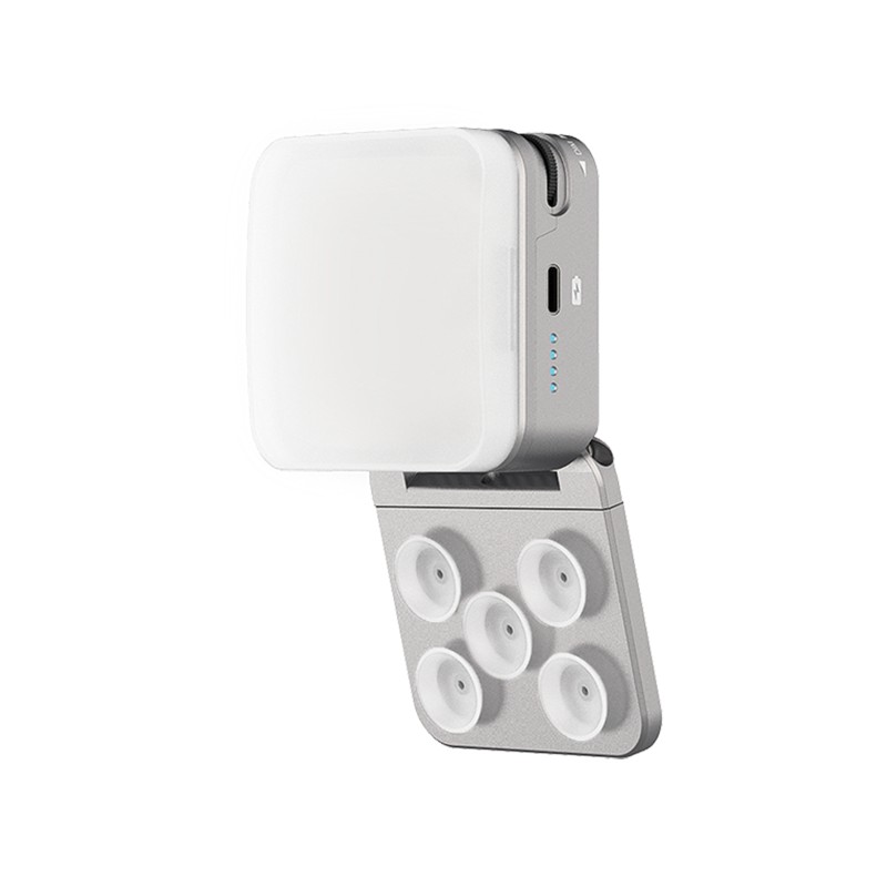 Ulanzi CL15 laptop-lamp met zuignap vierkant inklapbaar voor monitor en tafel