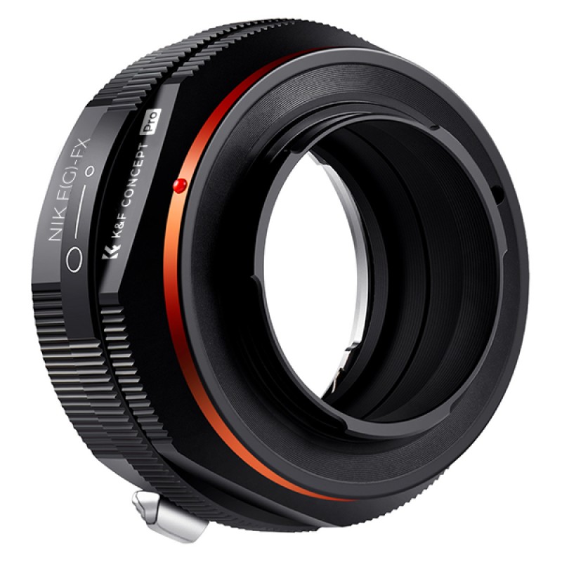K&F Concept lensadapter Nikon F (G-type) naar Fujifilm X mount