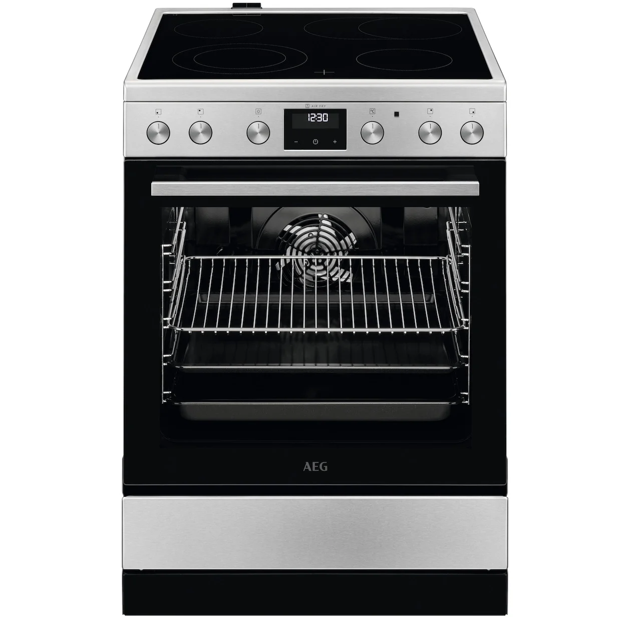 AEG CCB6443BBM Keramisch fornuis Grijs