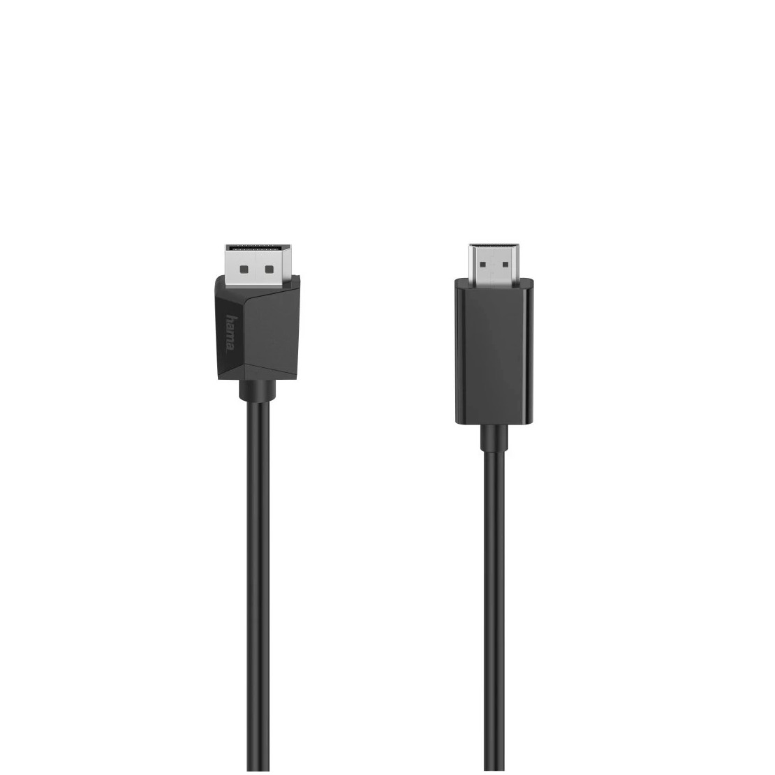 Hama Videokabel, DisplayPort-stekker - HDMI-stekker, Ultra-HD 4K, 1,50 m TV accessoire Zwart