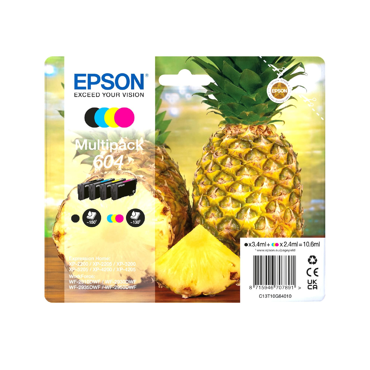 Epson 604XL Cartridge Combo Pack (hoge capaciteit) Inkt