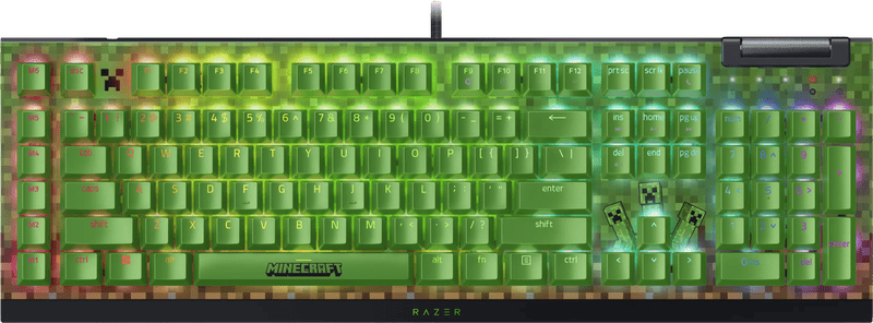Razer BlackWidow V4 X Gaming Toetsenbord Qwerty - Minecraft Edtion